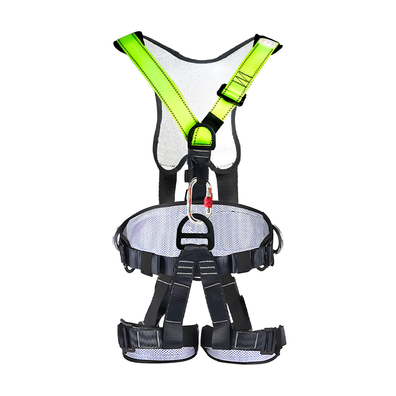S-10030 EN358 and EN361 Approved Full Body Safety Harness Fall Protection Climbing Gear with Reinforced Buckles and Polyester Material