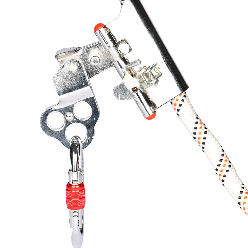 HT-ZS-02 High Altitude Anti-Falling Safety Rope with Self-Locking Device Fall Arrester with Safety Hook